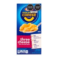 Macaroni & Cheese Kraft Tres Quesos Caja 206 g
