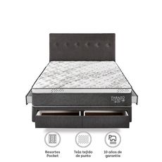 Para-so-Juego-de-Dormitorio-Pocket-Star-Queen-Box-Tarima-con-Cajones-Charcoal-2-Almohadas-1-218501509