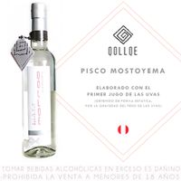 Pisco Mosto Yema Quebranta Qollqe Botella 500ml