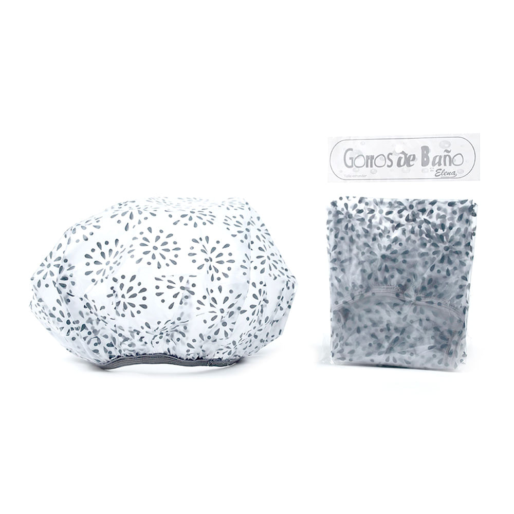 Elena Cabada Gorra de Baño Hojitas