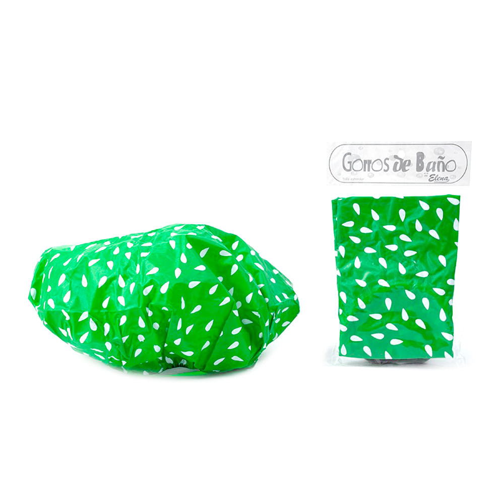 Elena Cabada Gorra de Baño Verde