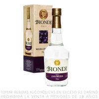 Pisco Uva Negra Criolla Biondi Botella 500ml