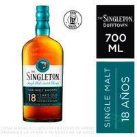 Whisky Singleton Single Malt 18 Años Botella 700ml