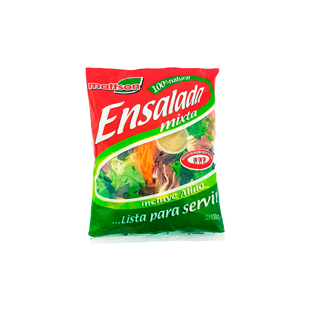 Ensalada Mix de Lechugas Mattson 130g