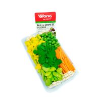 Verduras para Chupe de Pescado Wong Bandeja 700gr