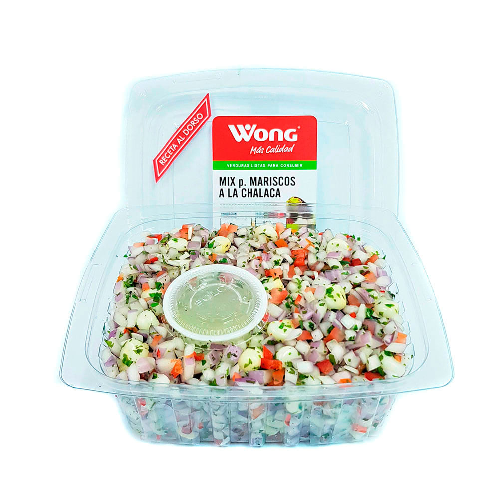 Mix para Mariscos a la Chalaca Wong Bandeja 300g