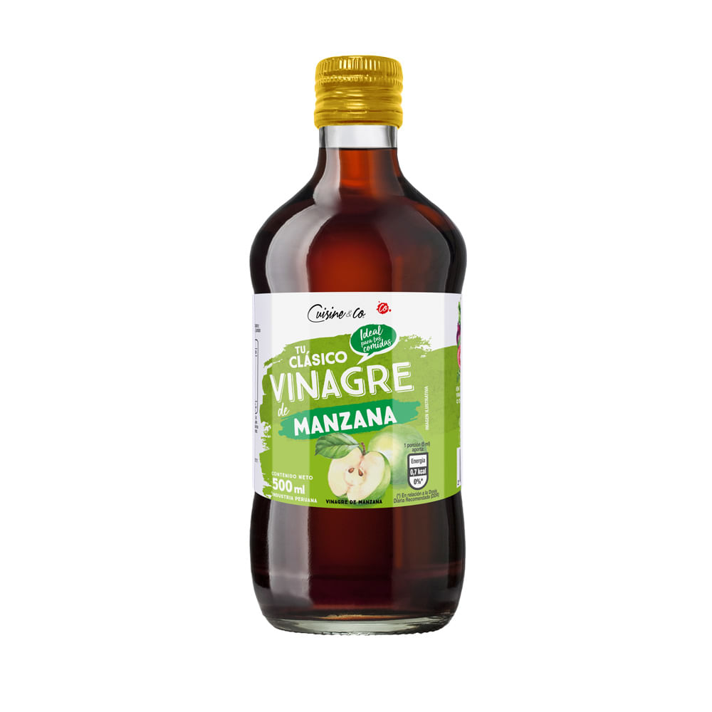Vinagre de Manzana Frasco 500 ml