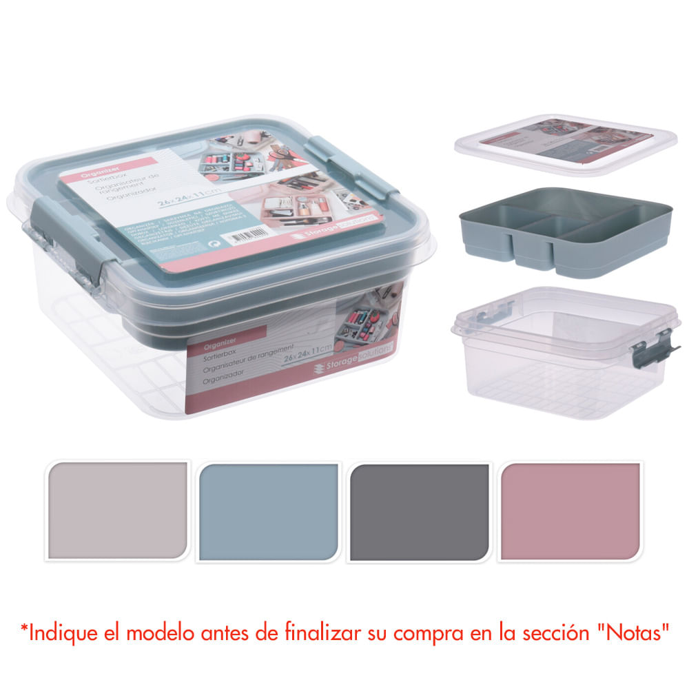 Organizador 26 x 24 x 11 cm Surtido