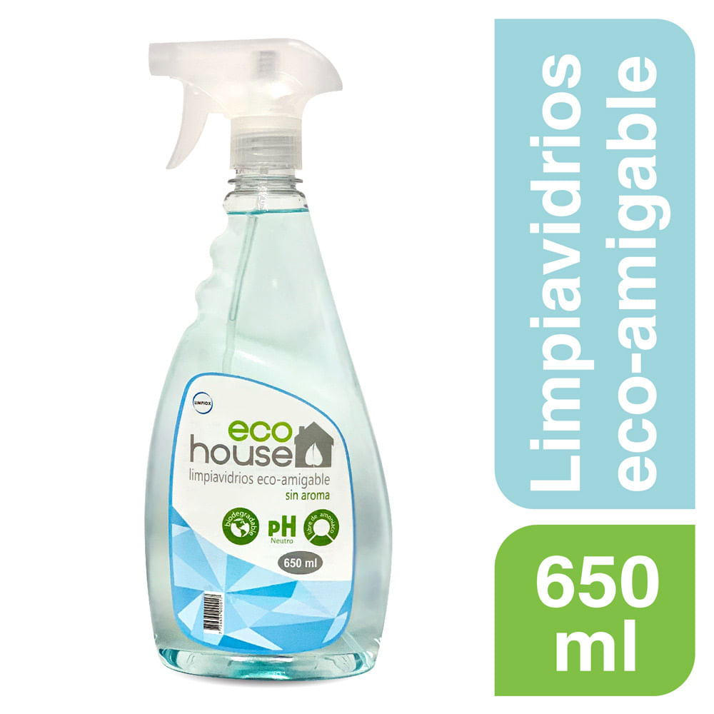 Limpiavidrios Eco-Amigable Spray 650 ml