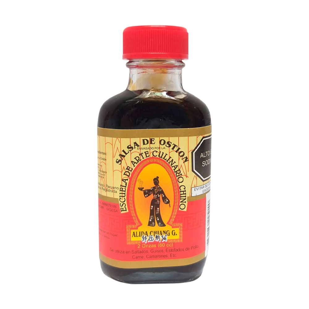 Salsa Ostión Alida Chiang Botella 60 ml