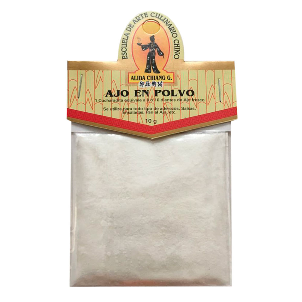 Ajo en Polvo Alida Chiang Sobre 10 g