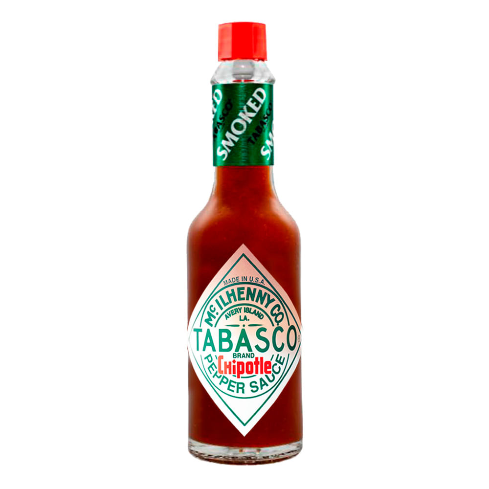 Salsa Tabasco Mc. Ilhenny Chipotle Botella 60 ml