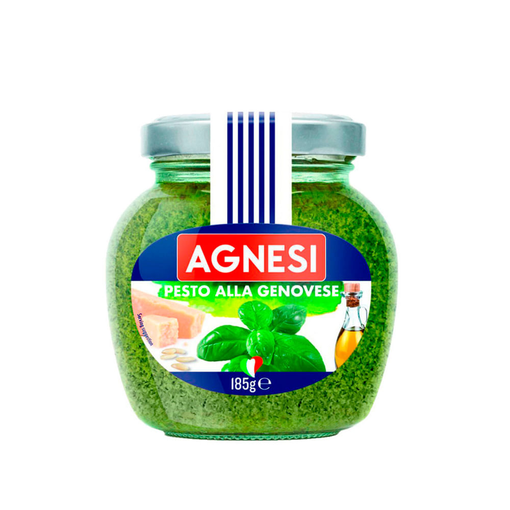 Salsa al Pesto Genovese Agnesi Frasco 185 g
