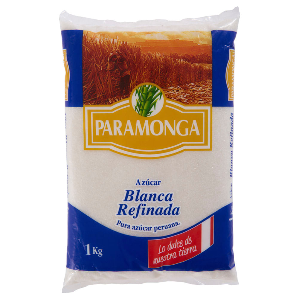 Azúcar Blanca Paramonga Bolsa 1 kg