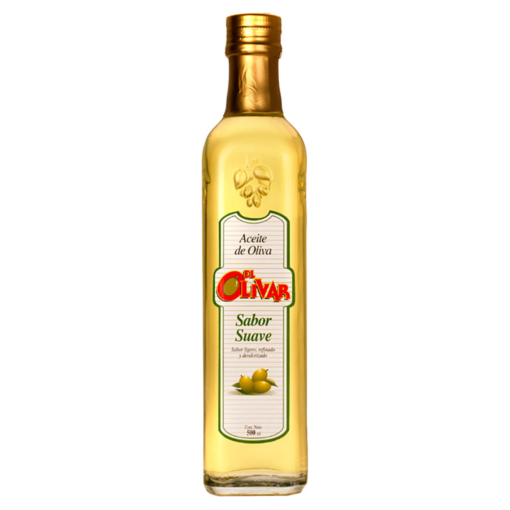Aceite de Oliva El Olivar Suave Botella 500 ml