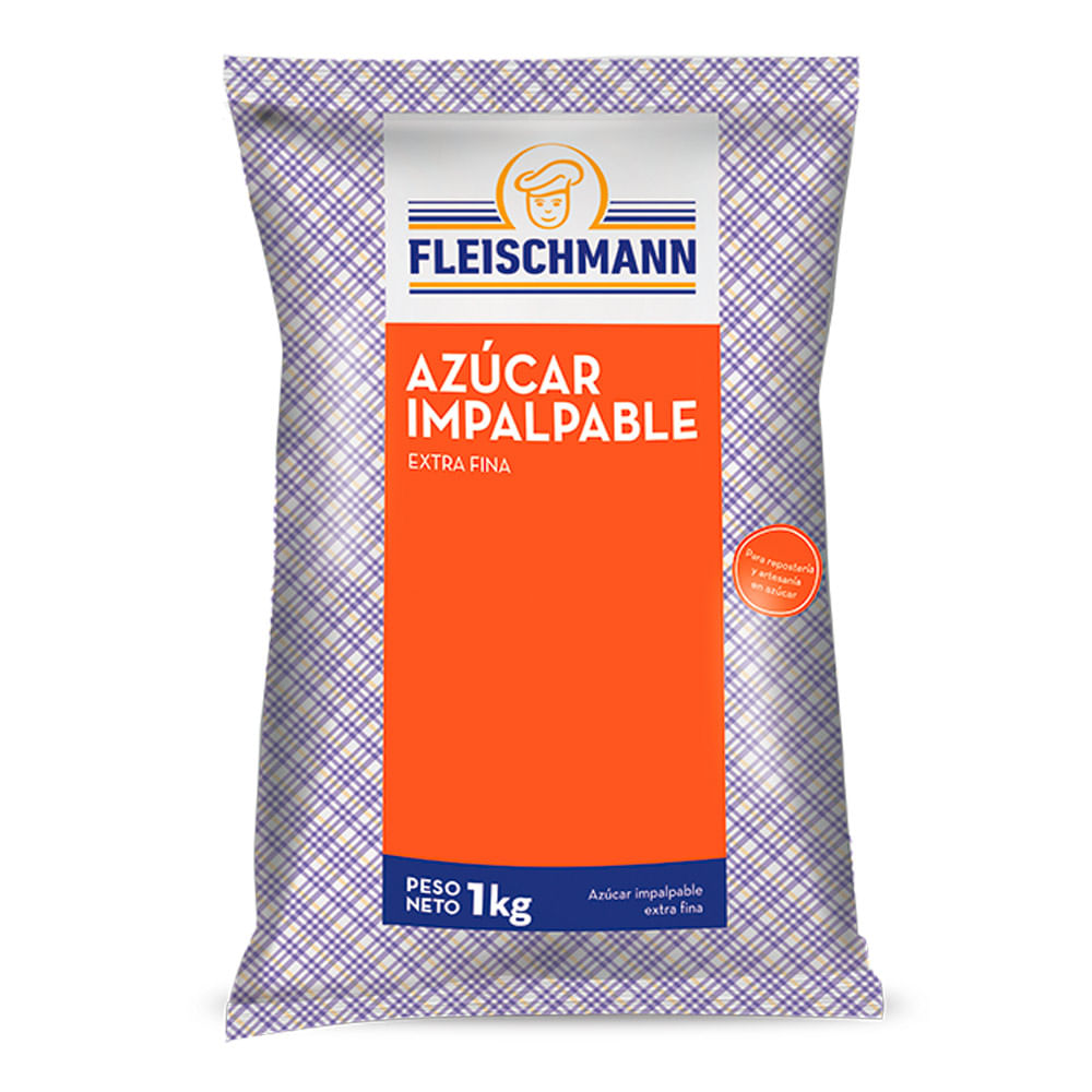 Azúcar Impalpable Extra Fina Fleischmann Bolsa 1 kg