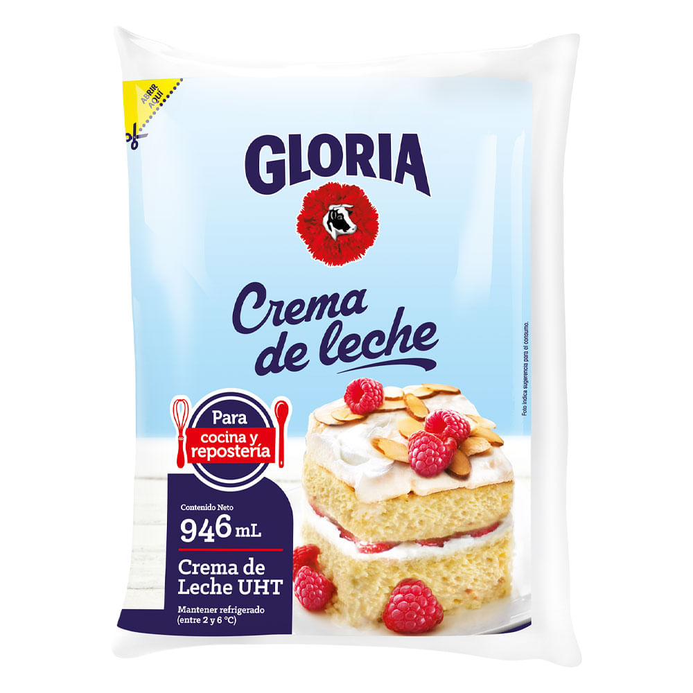 Crema de Leche Gloria 946ml