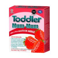 Galleta de Arroz Toddler Mum-Mum Fresa Caja 50 gr