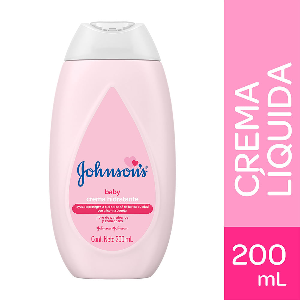Crema Corporal para Bebé Johnson's Original 200ml