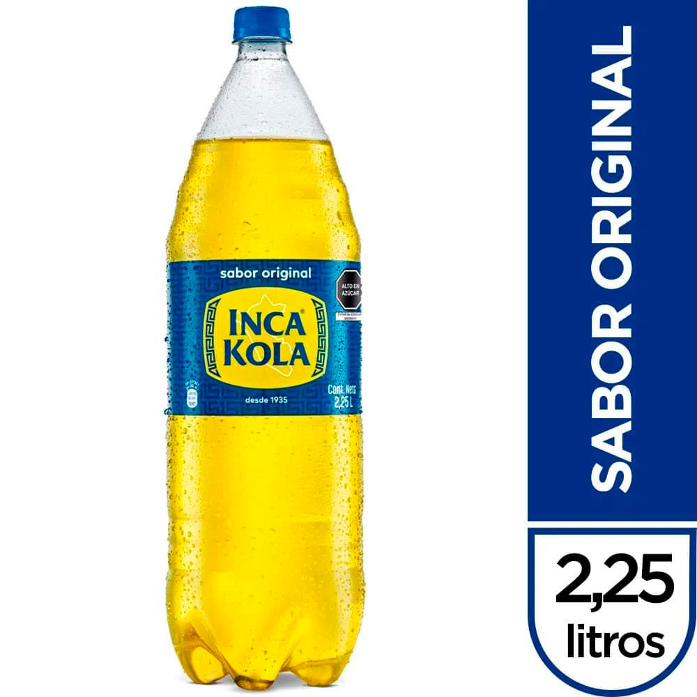 Gaseosa Inca Kola Botella 2.25 Lt