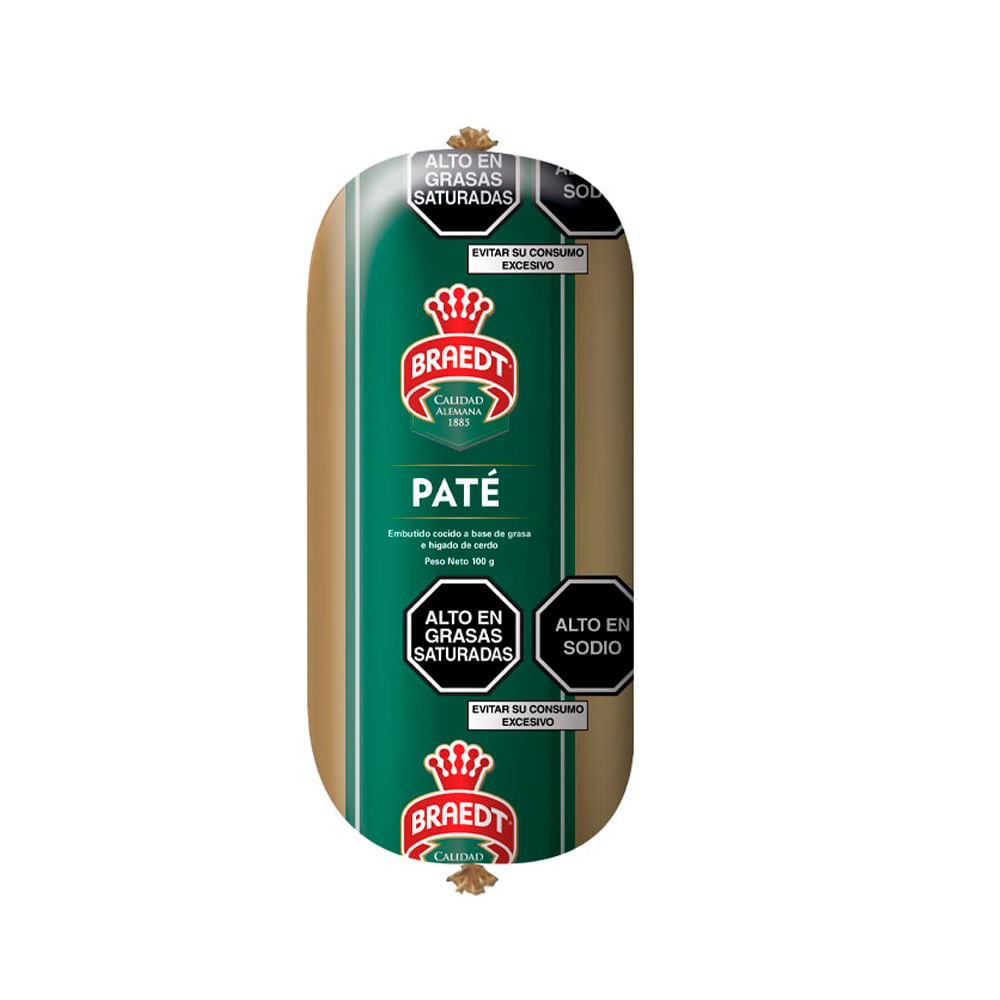 Paté de cerdo Braedt 100 g