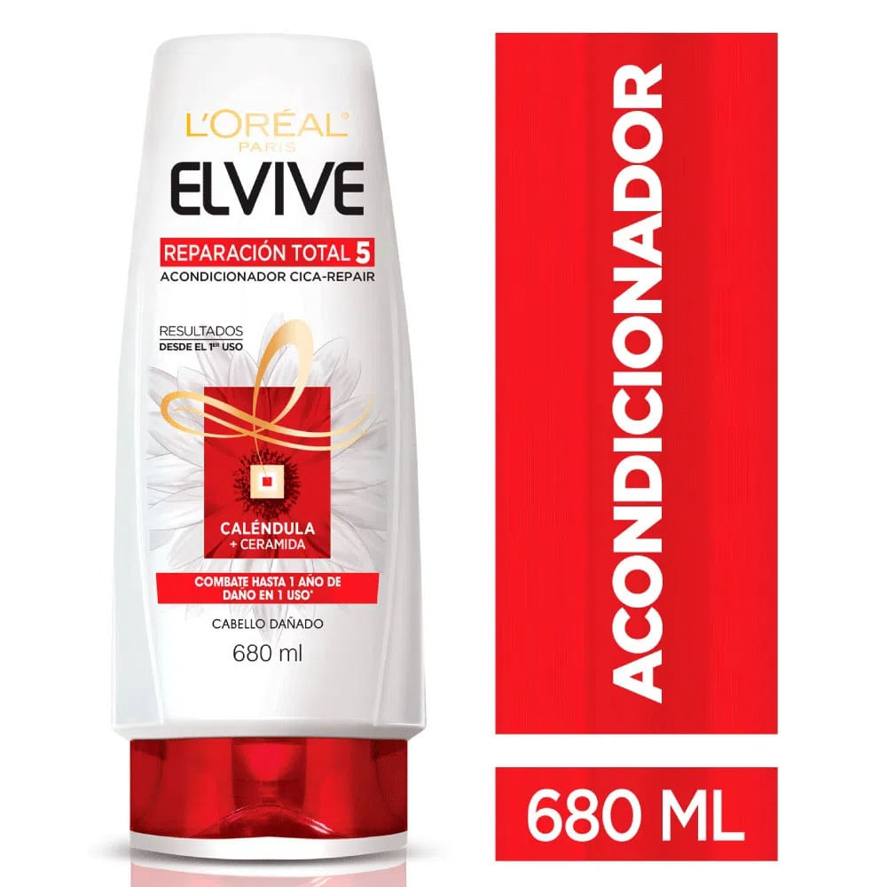 Acondicionador Elvive Reparación Total 5 680ml