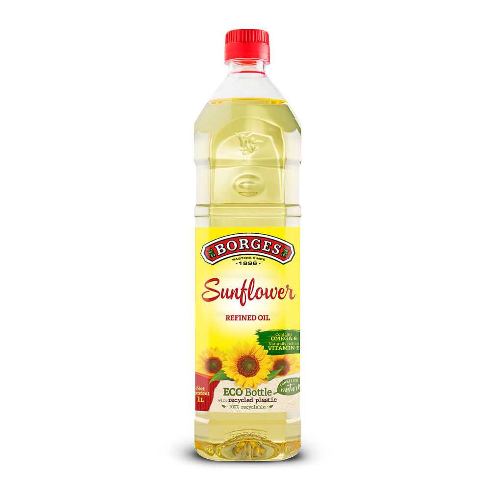 Aceite De Girasol Borges Botella 1 L