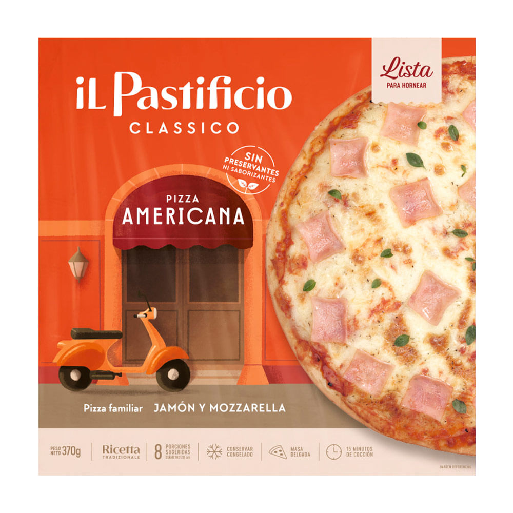 Pizza Americana iL Pastificio 370 g