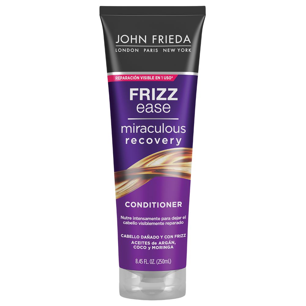 Acondicionador Reparador Frizz Ease Miraculous Recovery John Frieda Tubo 250 ml