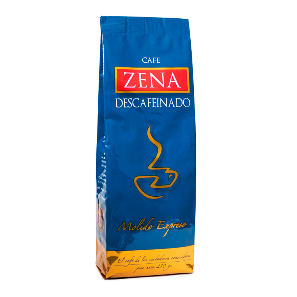 Café Molido Descafeinado Zena Express Bolsa 250 g