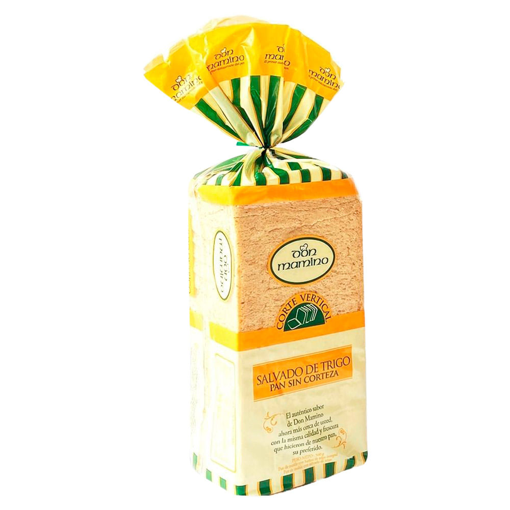 Pan de Molde Integral Don Mamino Bolsa 560 g