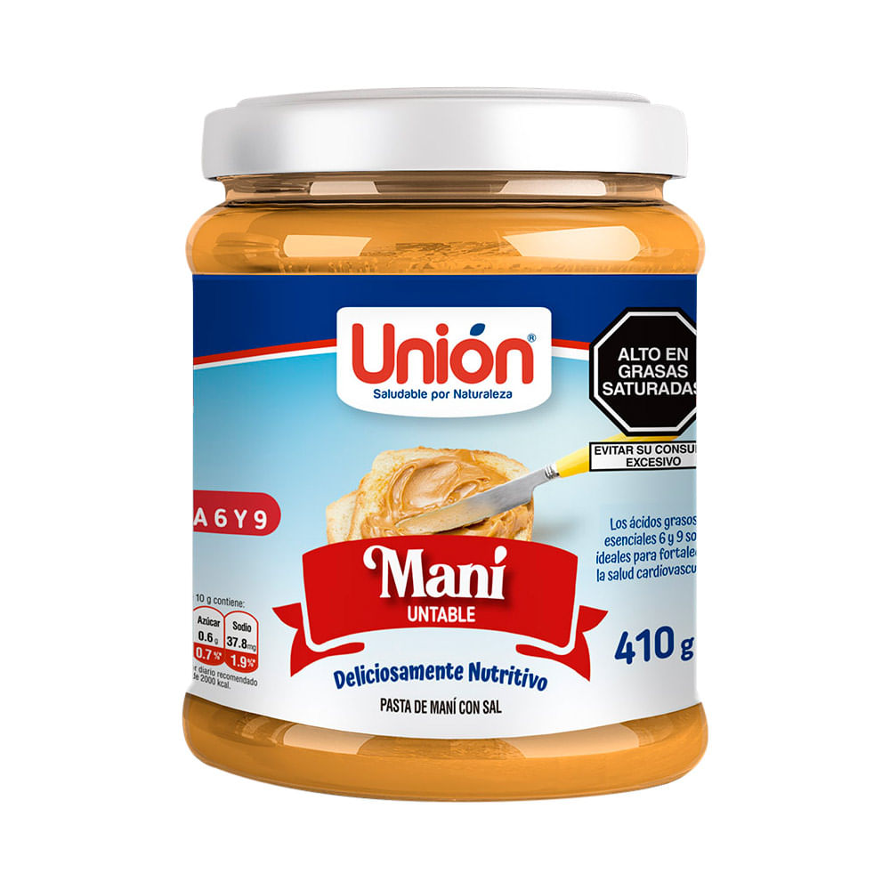 Mantequilla de Maní Untable Pote 410 g