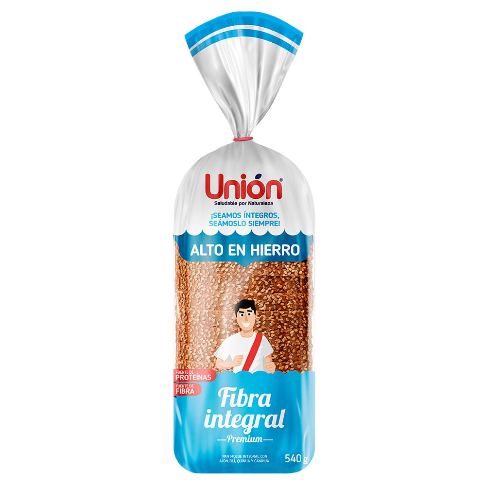 Pan Fibra Unión Bolsa 540 g