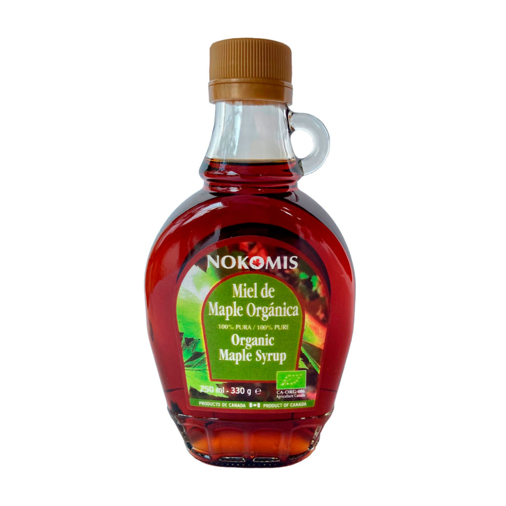 Miel de Maple Orgánica Nokomis 250ml