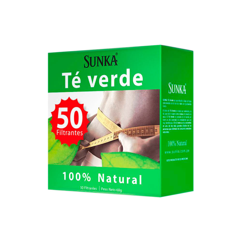 Té Verde Sunka 50 Sobres