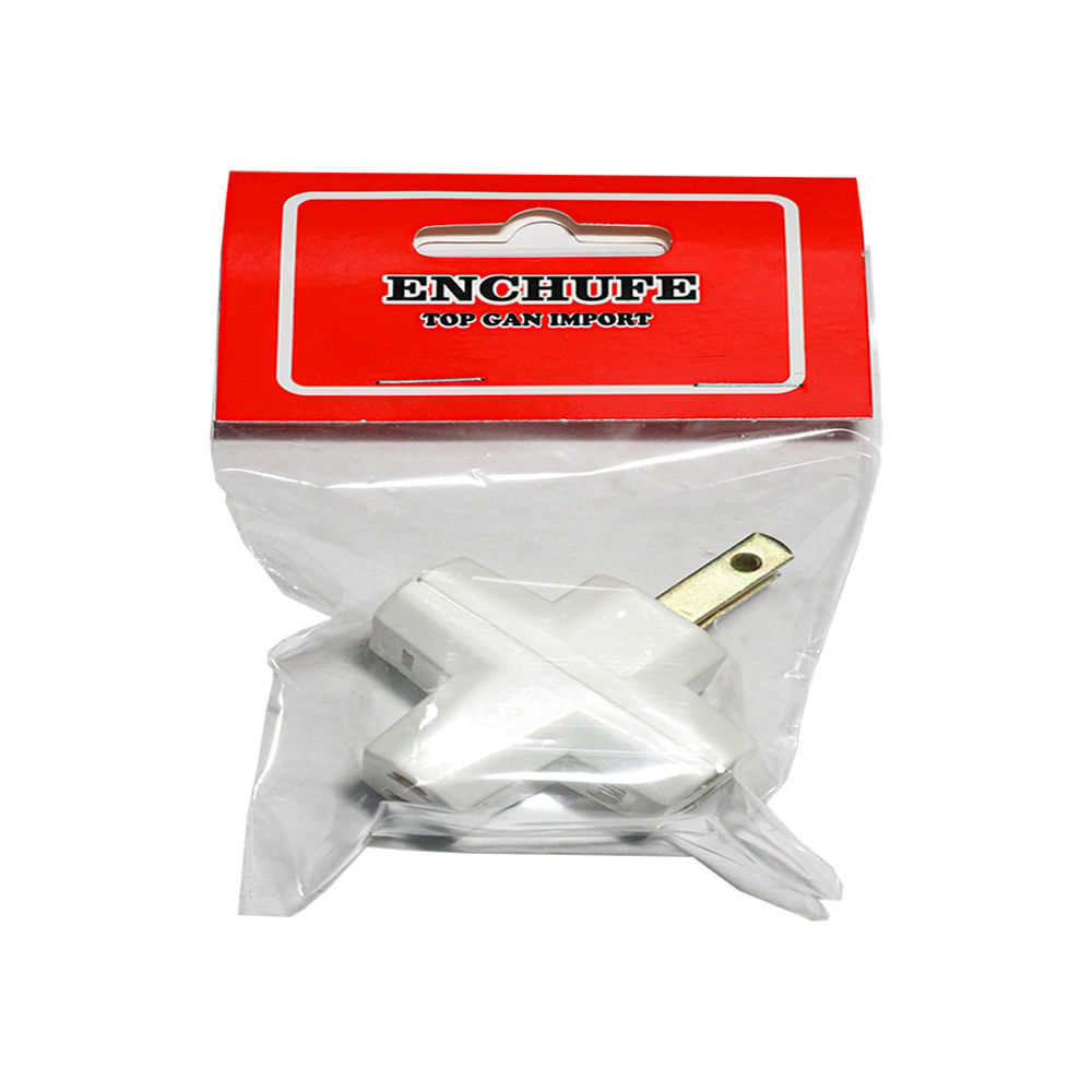 Enchufe Triple Modelo Chanchito