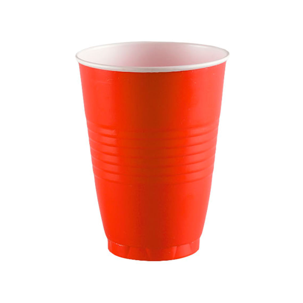 Vaso 7 Rojo 12 unid