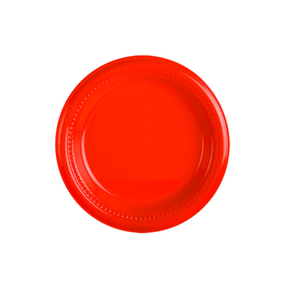 Plato Rojo 15.5 cm