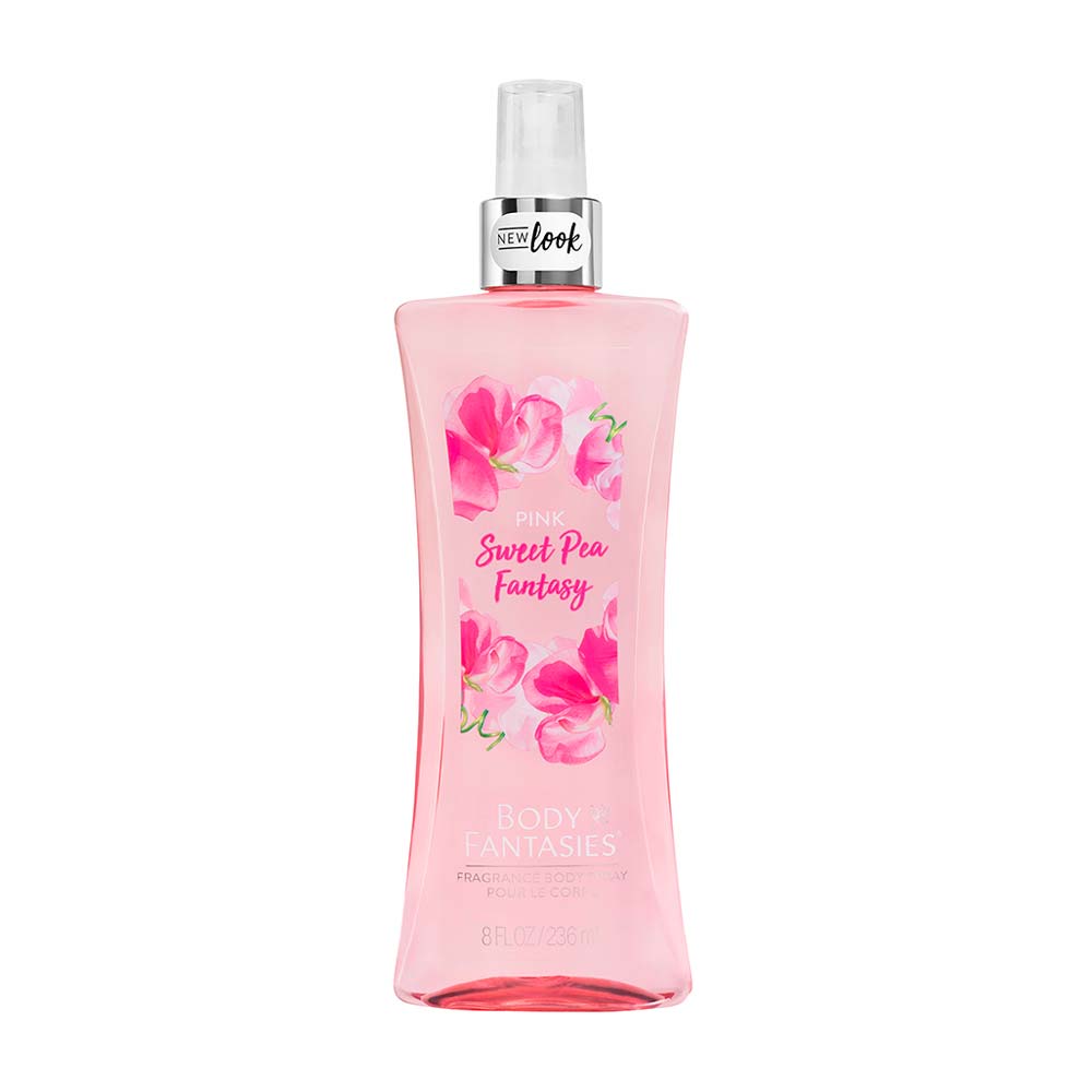 Colonia Body Fantasies Pink Sweet Pea Frasco 236 ml