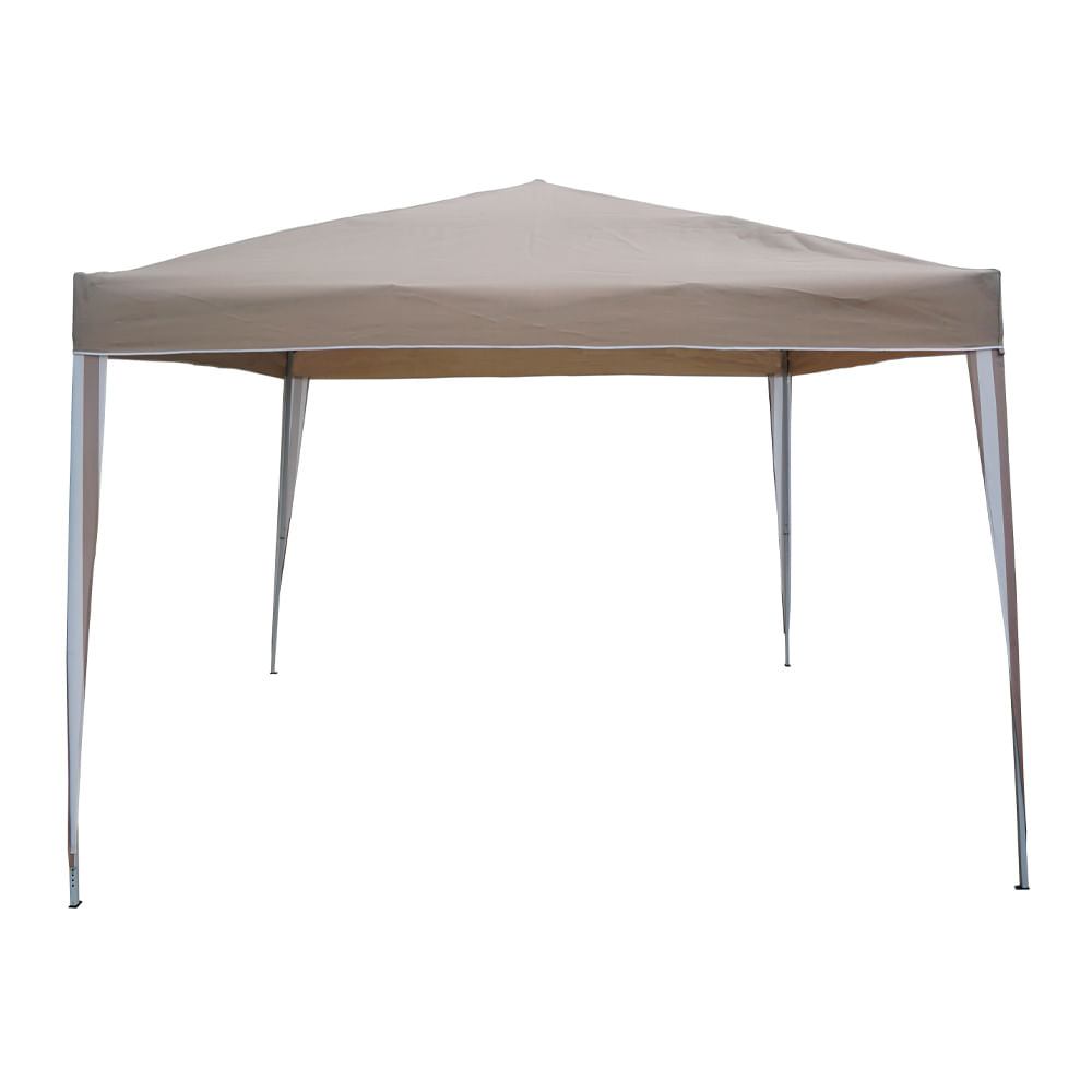 Gazebo Krea Polyester 3x3x2.5mt Taupe