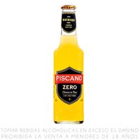 Bebida Ready to Drink Chilcano Sabor Maracuyá Piscano Zero Botella 275ml