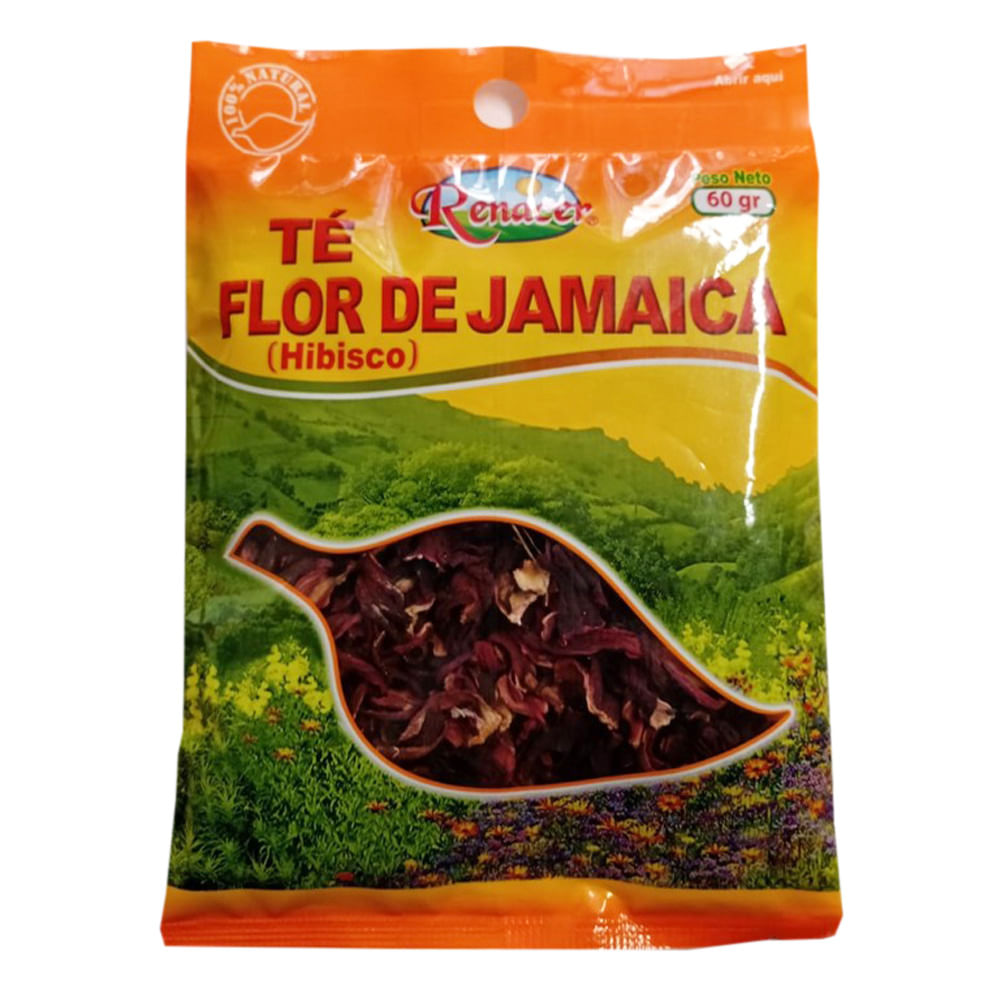 Té Flor de Jamaica Bolsa 60 g