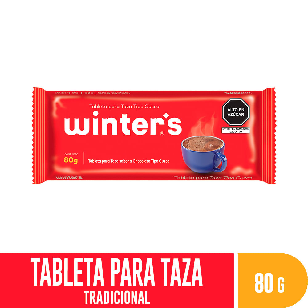 Tableta para Taza Winter's Tradicional 80g