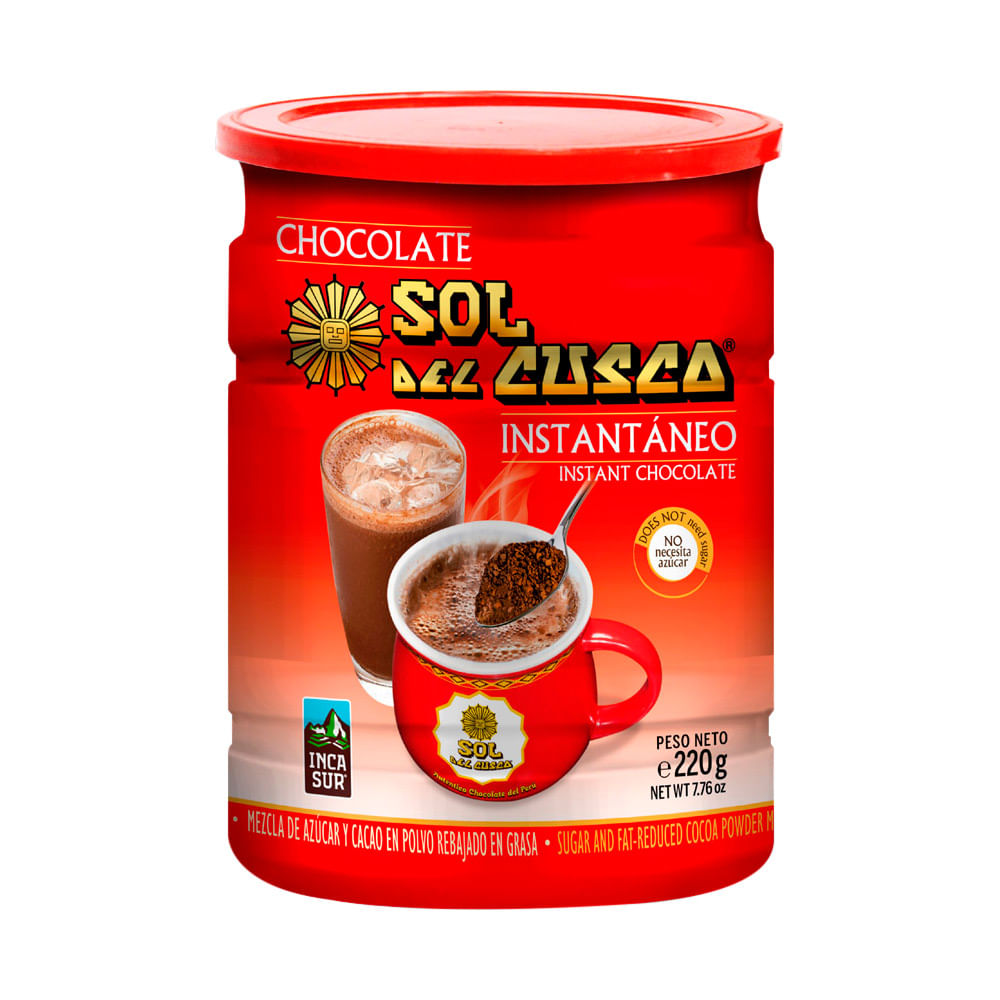 Chocolate Instantáneo Sabor Tradicional Lata 220 g