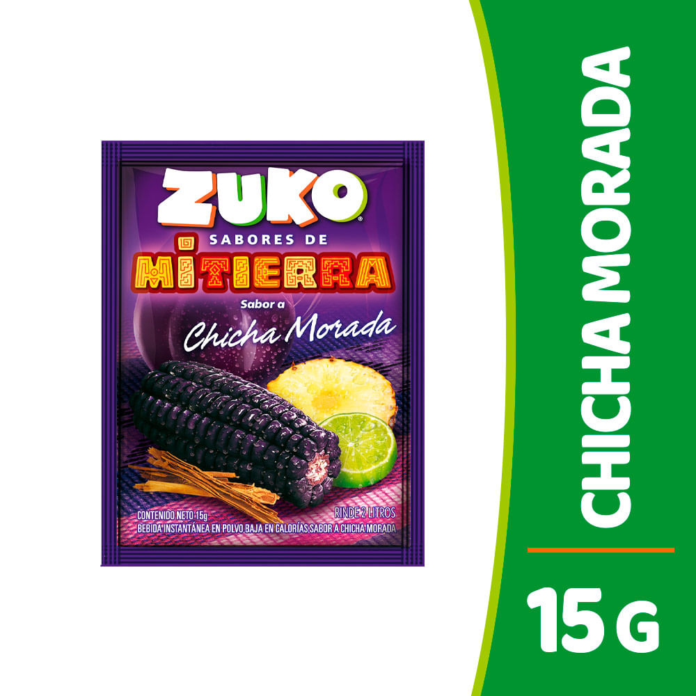 Refresco Instantáneo Sabores de Mi Tierra Chicha Morada Sobre 15 g