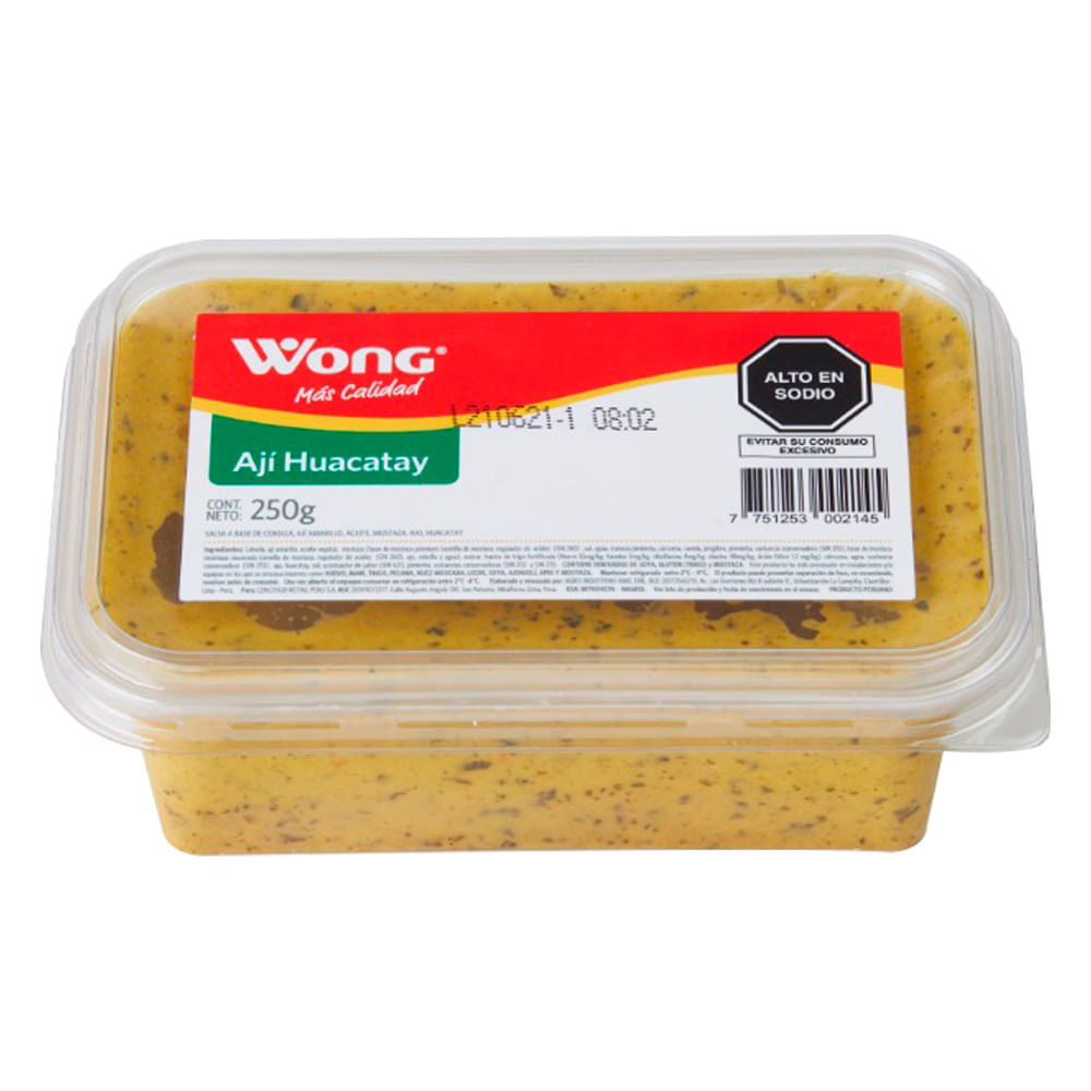 Ají Huacatay Pote 250 g