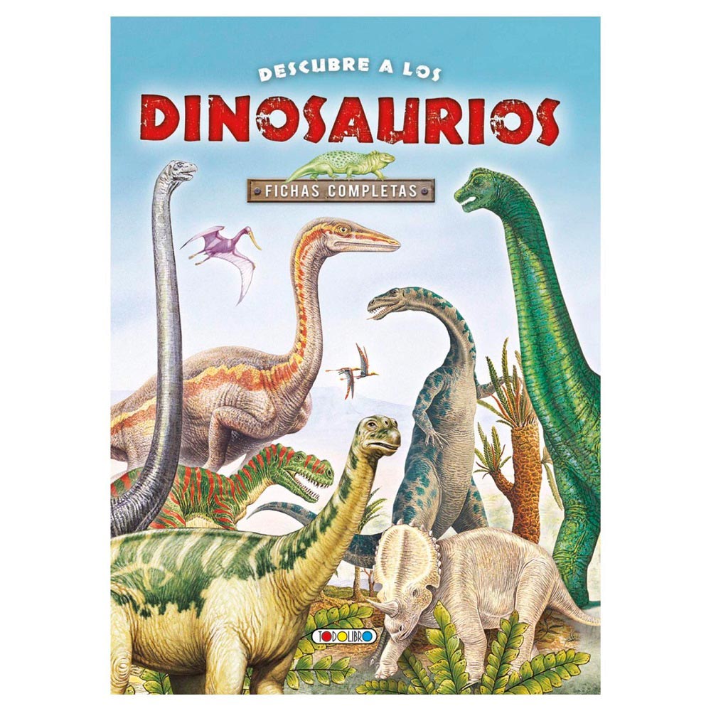 Libro Fichas Completas Descubre a los Dinosaurios