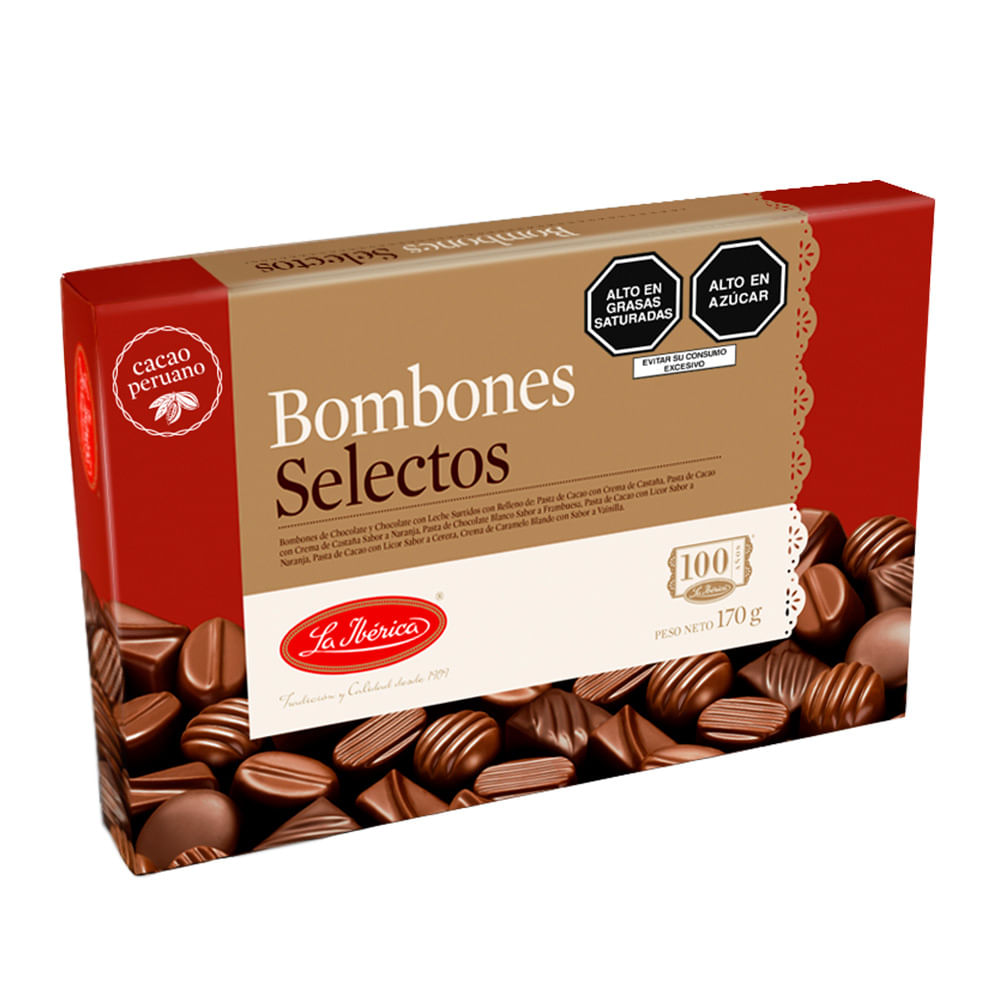 Bombones La Ibérica Selectos Caja 170 g
