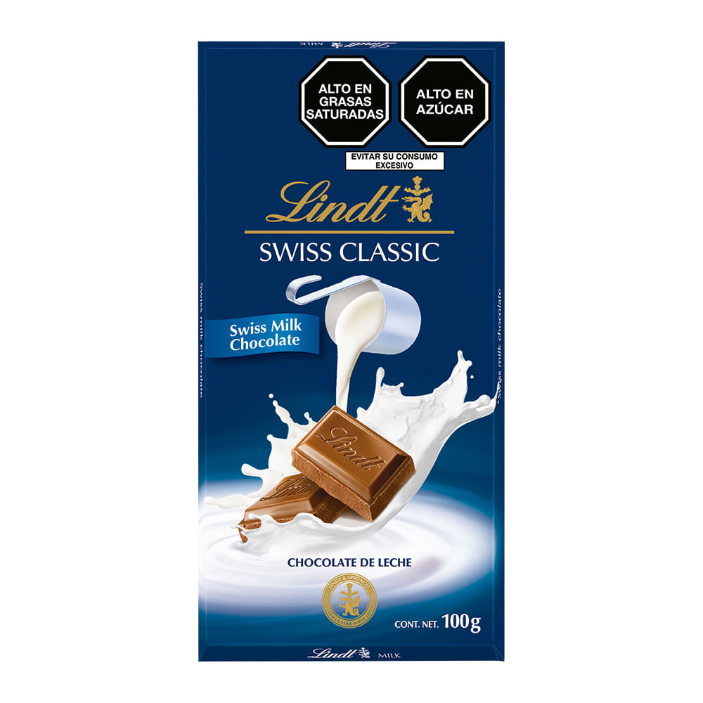 Chocolate de Leche Lindt Swiss Classic 100g