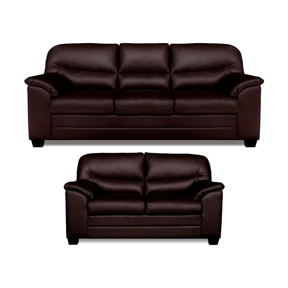 Juego de Sala Nicolett 3-2 Nogal